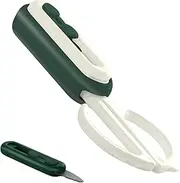 Cutting Scissors | Box Cutter | Ergonomic 2 In 1 Scissors Retractable Box Cutter for Sewing, School, Workplace, Outdoor, Crafting, Camping