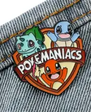Pokémon cosplay as the Animaniacs enamel pin - free AU Post - AU Stock