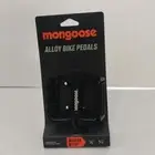 Mongoose Alloy Bike Pedals Adult Mountain Bikes with 1/2" and 9/16" Adapters