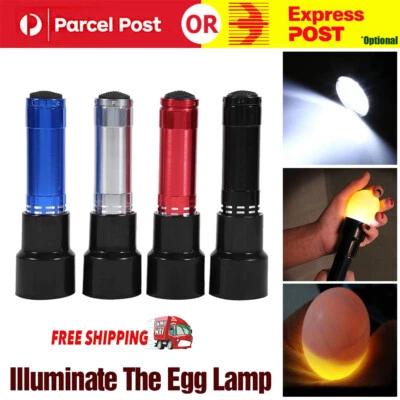 Egg Candler LED Lamp Cool Light Chicken Duck Quail Hatching Candling Incubator