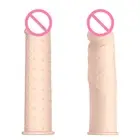 Sex Soft Penis Sleeve Delay Reusable Toys For Men Penig Ring Condom Enlargement