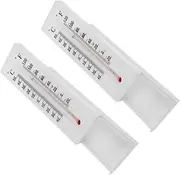 NAMOARLY Key Hiders 2Pcs Spare Outdoor Thermometer Outdoor Key Cabinet Portable Small Thermometer Storage Box Wet and Dry Decorate Lock Box Office Fake Decorative Small Portable Household