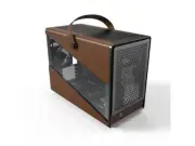 Montech Heritage PRO Black Black Steel / Leather / Tempered Glass Micro ATX/Mini
