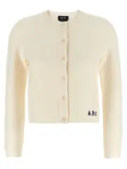 [A.P.C.] A. P.C.-Mila Maglioni Bianco-Donna S