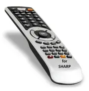 Remote Control for GA492WJSA,RRMCGA492WJSA SHARP TV Model: LC32BD6X , LC37BD6X