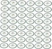 WRITWAA 100pcs Cucumber Jelly Eye Mask Patches Overnight Sleep Eye Mask Pack Soothing Hydrating Non-woven Eye Pads
