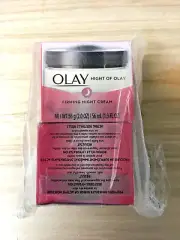 LOT 2 OLAY Firming Night Cream 56g 2oz 1.9oz moisture soothe dry skin non-greasy