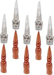 Totority 30 Pcs Witch Nail Set Halloween Fingernails Clown Halloween Party Props Halloween Witch Finger Fake Witch Nails Costume Accessories Costume Claws Nails Emulsion Prom Ring