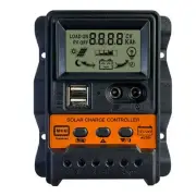 30A Solar Controller 12V24V Solar Panel Battery Controller Regulator Auto9430