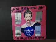 1940's Nellie Martin Sure Lock Coiffure Keys Unused Card Bob Pins Beauty Parlor