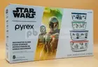 Pyrex Star Wars Decorated Glass Food Storage Container 8 Piece Set Free Shipping