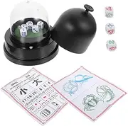 TOYANDONA Modern Professional Dice Cup Set for Entertainment Portable for Travel