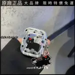 🎉熱賣🎉INS可愛波點黑色貓耳機殼適用于蘋果藍牙AIRPODS PRO2代3代保護套耳機保護殼 耳塞 耳套 耳罩