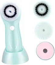 Baluue Facial Cleansing Brush Reusable Heads Electric Exfoliator for Blackhead Removal Pore Vacuum Face Scrubber for