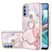 For Motorola Moto G31/Moto G41 Phone Case Soft TRing KickElectroplated IMD Phone Case Shell 005