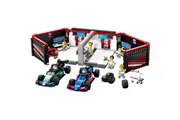 Lego F1 Garage & Mercedes-Amg And Alpine Cars