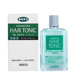 【柒悅城】日本柳屋YANAGIYA HAIR TONIC 生髮液 髮根營養液 育髮防脫柳屋營養液240ml