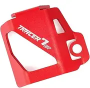 Compatible With 9gt Tracer7 Gt Tracer 900 Gt Tracer 700 Gt Motorcycle Rear Brake Cylinder Fluid Reservoir Guard Cover(Red-tracer7gt)