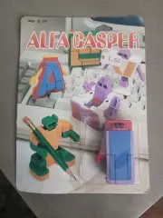 ALFA CASPER TRANSFORMER ROBOT NOS Toy Rare Letter "I" Taiwan