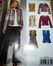 *Lovely JACKET NEW LOOK Sewing Pattern 10-12-14-16-18-20-22