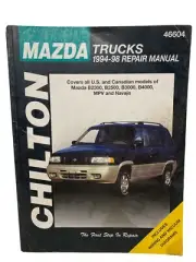 1994-1998 Mazda Pick-ups B2300-B4000, MVP, Navajo Chilton Repair Manual 0971