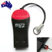 USB Memory Card Reader USB 2.0 Adapter for Micro SD SDHC SDXC TF Hi-Speed