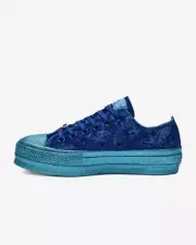 Women's Converse Miley Cyrus x Chuck Taylor AS Lift Low, 563721C Mult Sizes Blue