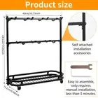 Coffee Mug Holder Rustproof Coffee Cup Holder 14 Capacity Mug Holder Rack Dexgi