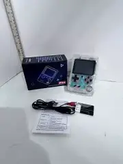 Game Box Plus Handheld Video Game Emulator 400 Games 3" Screen Clear