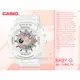 CASIO 手錶專賣店 國隆 BABY-G BA-110RG-7A 雙顯女錶 白x玫瑰金 BA-110RG