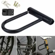 Bike D Lock Motorbike U Lock Cycle Scooter Bicycle Heavy Duty Security Lock .‘