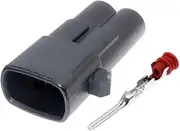 ROBAUN 1 Set 2 Pin 7283-8226-30 90980-11246 Ignition Coil/Water Jet Motor Wire Socket(1 Set Male)