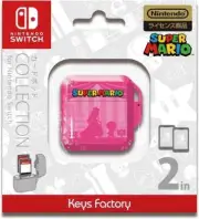 NEW ~ NINTENDO Card Pod for Switch Games Super Mario Princess Peach Pink Case