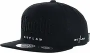 [WITHMOONS] Snapback Hat Thuglife Embroidery Hiphop Baseball Cap AL2862