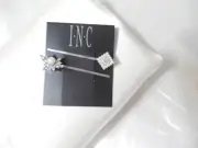 Inc International Concepts 2-1/8" Silver Tone Simulated Pearl Hairpin Set A1018