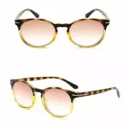 Fashion Tinted Reading Glasses Round Sunglasses Vintage Readers +1.0 ~ 4.0 DFA45