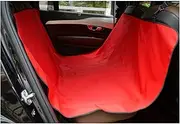 Dog Seat Cover Pet Dog Car Seat Cover Mats Hammock Protector Travel Accessories Trunk Mat Dog Car Seat(Red)
