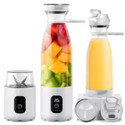 Portable Electric Mini Blender Bottle Rechargeable Fresh Juice Maker Grinder NEW