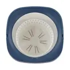 AU (UK Plug Blue)9L Portable Washing Machine Blue Light Multifunctional Mini Was