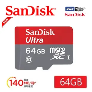 SanDisk 公司貨 全新版 Ultra microSD A1 32G 64G 128G 256G (原廠10年保固)