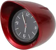 Mikinona 1 Set Car Clock Battery Automotive Clocks Clip-on Dash Clock Digital Dashboard Car Dashboard Automotive Clock Ornament Mini Clock Mini Desktop Clock Glass Mirror Red
