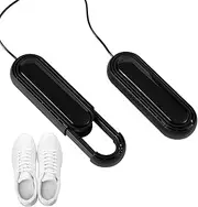 [Generic] Shoe Dryers, Portable Lightweight Boot Dryers with Timer, Retractable Shoe Deodorizer, USB Charging Quick Drying Sneaker Warmer for Gloves