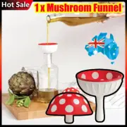 Mushroom Small Funnel Food Grade Silicone Funnels Wide Mouth Flexible VP