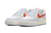 Nike Air Force 1 Low '07 Football Grey Coral Trainers Shoes 42.5 43 HV0843-085