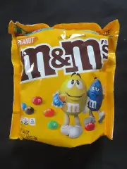 (1) Bag Of Peanut M&M's Chocolate Candies 38 Oz Party Size !