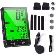Bike Computer Wireless Waterproof Backlight Display Speedometer Odometer Cycling