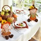 Plush Autumn Dwarf Doll Cute Gnome Doll Plushies Kids Gifts Favor