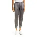 NWT ATM Anthony Thomas Melillo Silk Jogger Pants gray medium