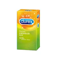 在飛比找PChome24h購物優惠-【保險套大特賣】Durex杜蕾斯 螺紋型 保險套(12入X8