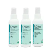 在飛比找momo購物網優惠-【Lafes organic】有機全家防蚊液118ml(x3